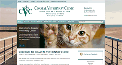 Desktop Screenshot of coastalvetclinic.com